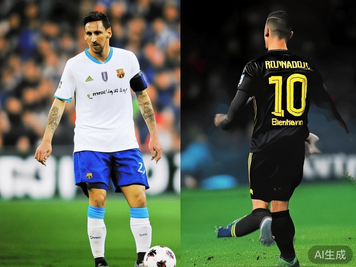 全球体育界激烈争论：梅西与C罗谁才是真正的足球天王？